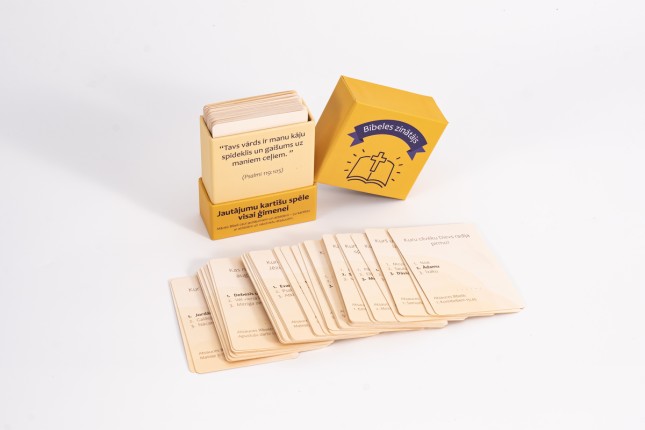 Bībeles zinātājs – jautājumu kartīšu spēle visai ģimenei